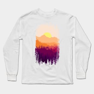 sunset Long Sleeve T-Shirt